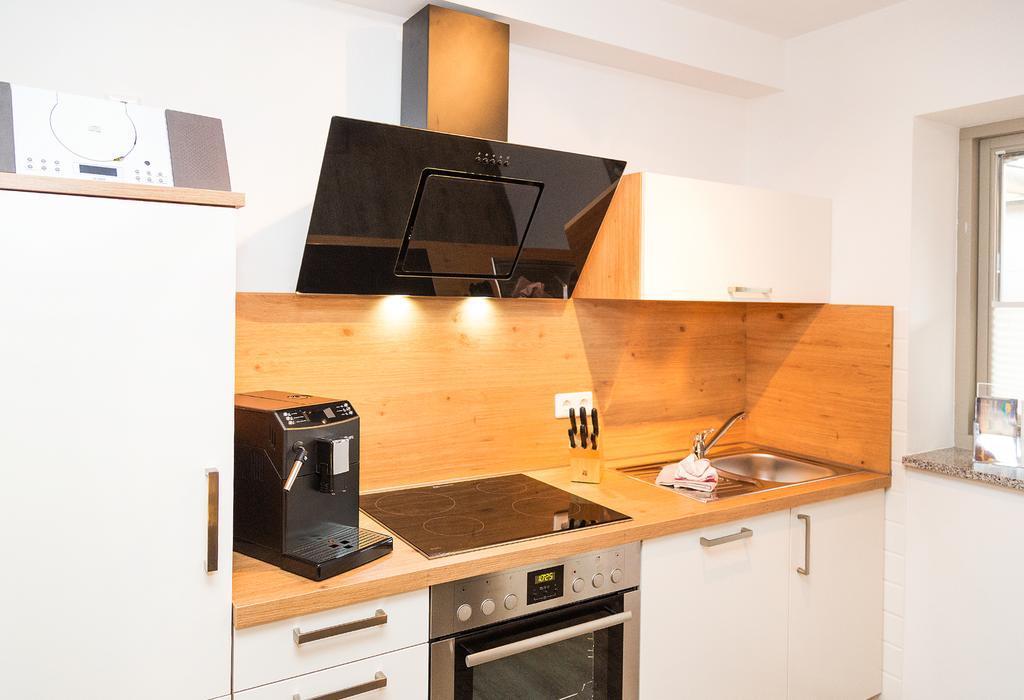 Apartment Yachthafen Waren Exteriör bild